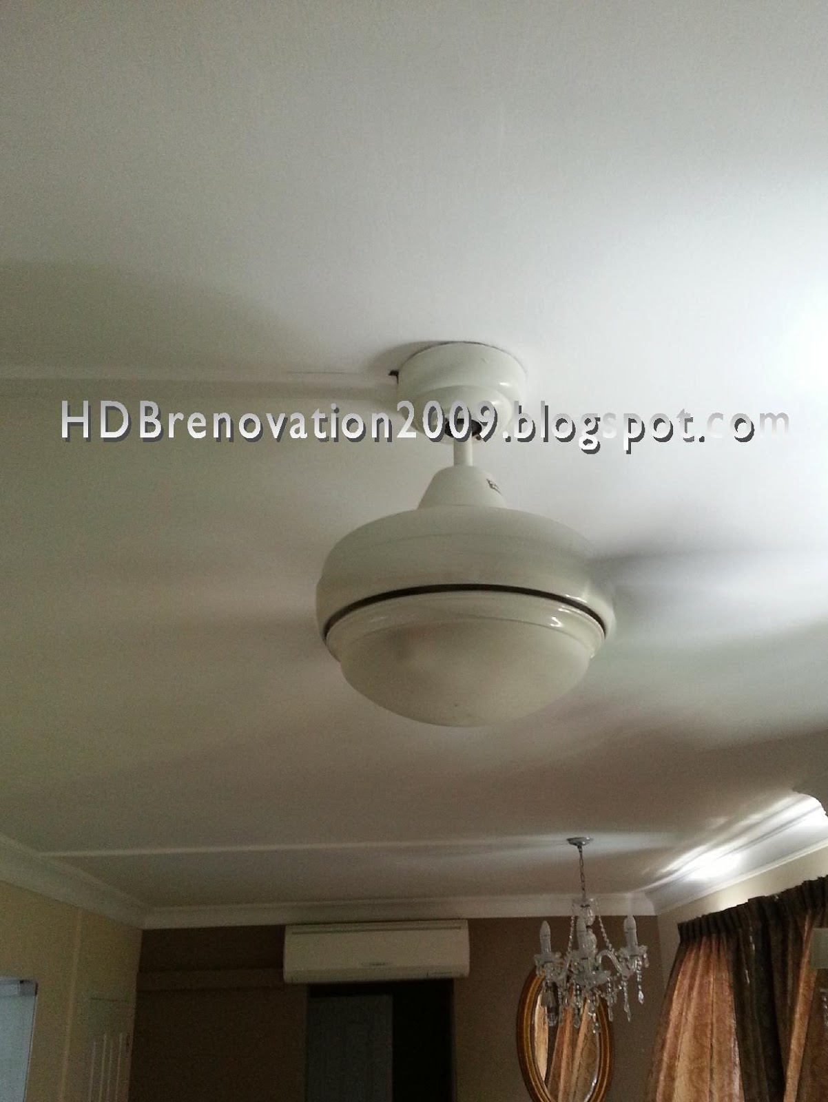 Our Hdb Flat Renovation In 2009 How To Choose A Ceiling Fan