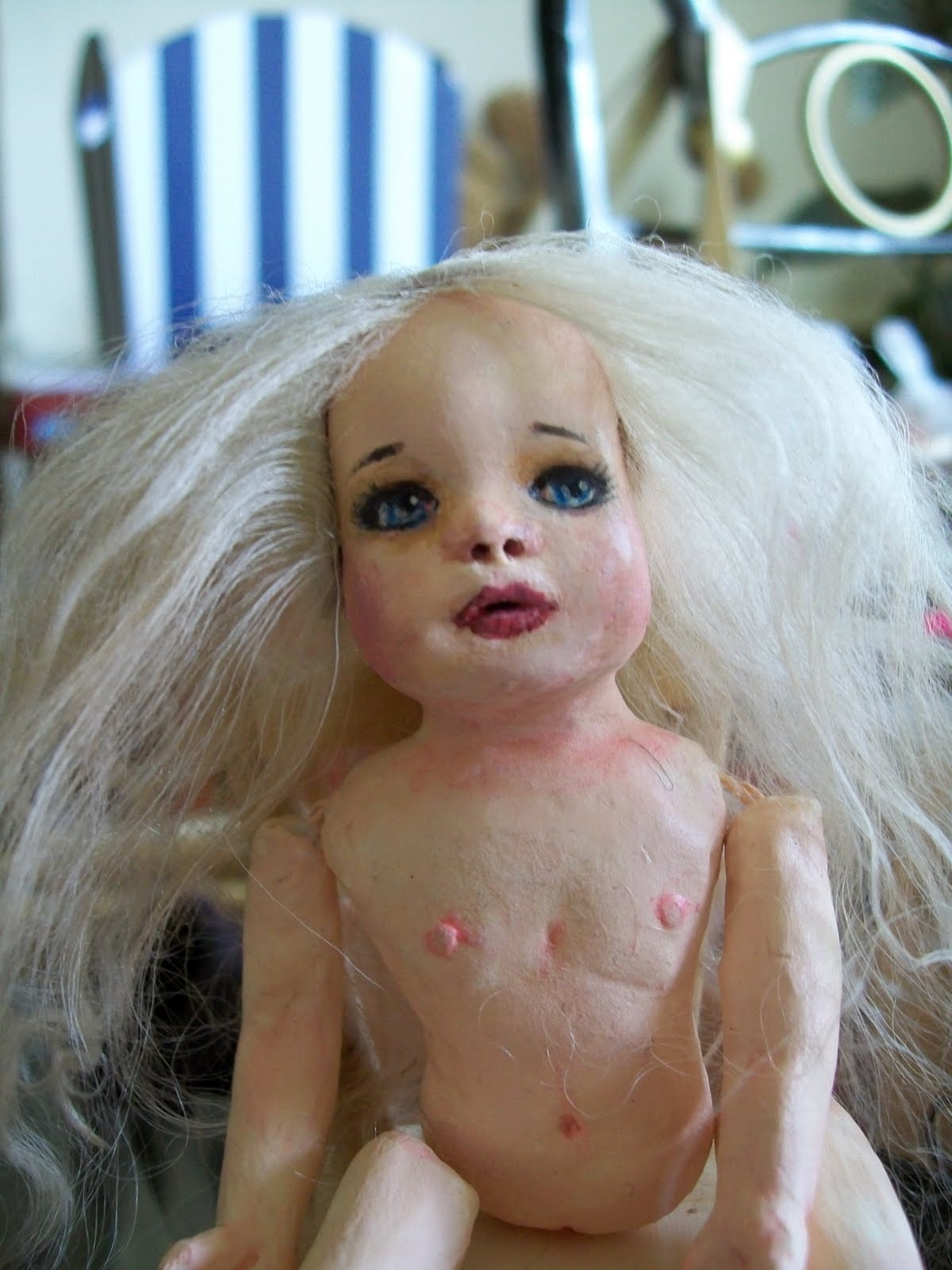 Miss Polly's Dolly. Warning: Naked Doll