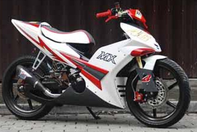 jupiter mx yang standar ini beberapa gambar modifikasi motor jupiter title=