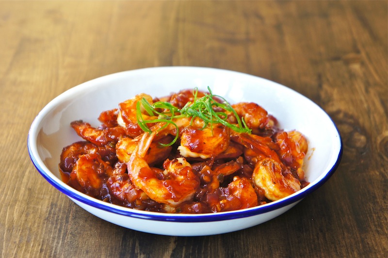 Zesty Ketchup Prawns