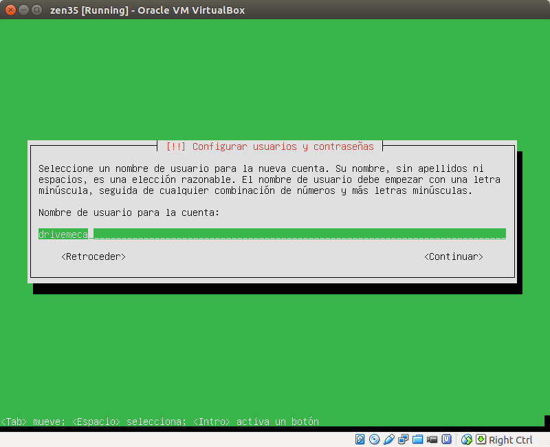 DriveMeca instalando Zentyal 3.5 paso a paso