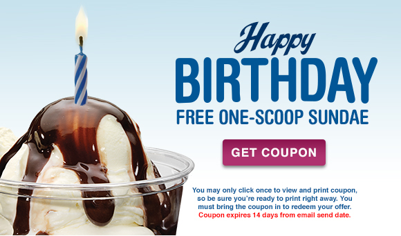 culvers birthday freebie scoop sundae coupon