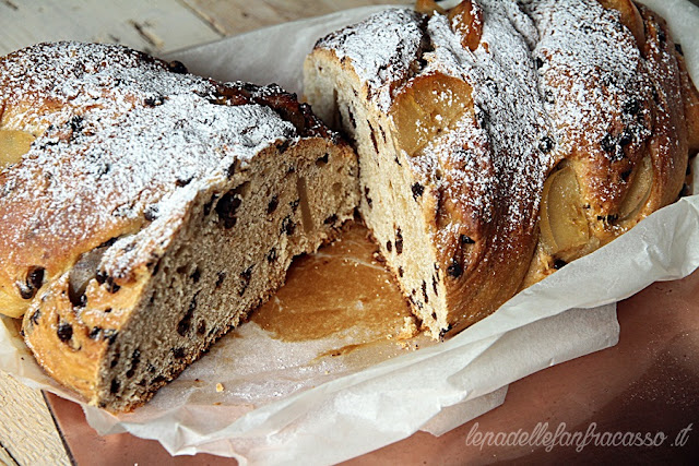 ricetta treccia con lievito madre