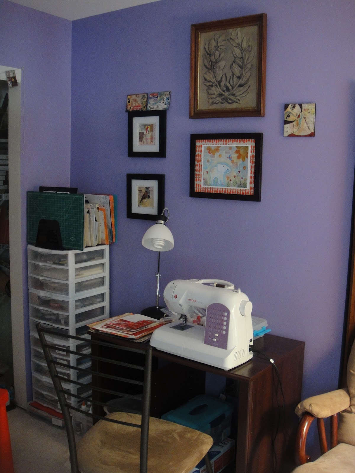Drawing near: Art Wall & A Winner!