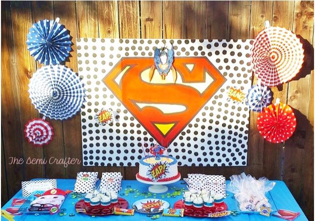 Super Man Birthday Party