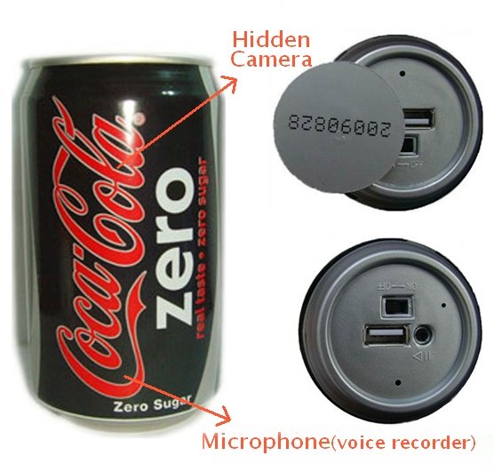 Spy Camera Singapore CocaCola 4GB Spy Camera 130