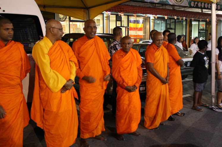 The Sri Lankan Monks