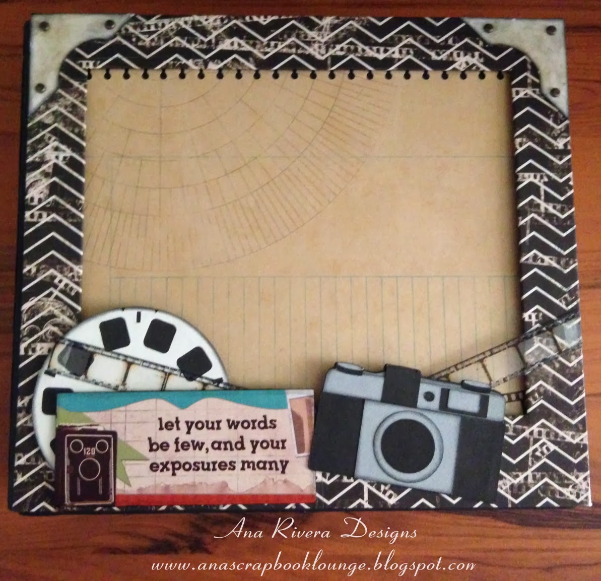 Ana Scrapbook Lounge Keepsake Box and Mini Album