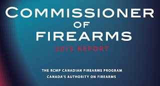 Commissioner of Firearms - 2013 Report, Ottawa