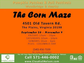 Pumpkin Patches near Woodbridge Virginia 2015 The Corn Maze The Plains VA