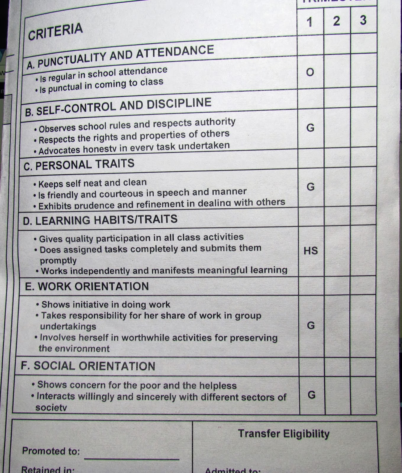 School report writing general comments