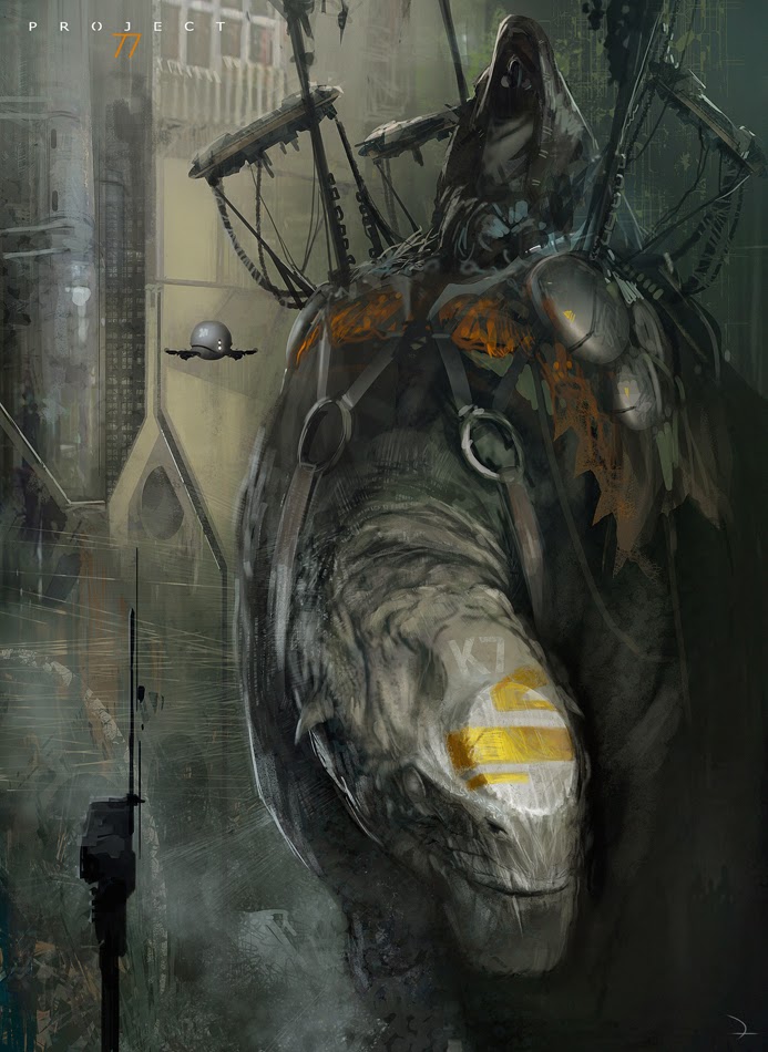 Creature designs by Martin Deschambault | CG Daily News