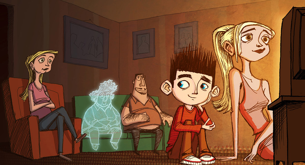ParaNorman (2012) - Color Scripts, Color Keys, Beat Boards & Others.