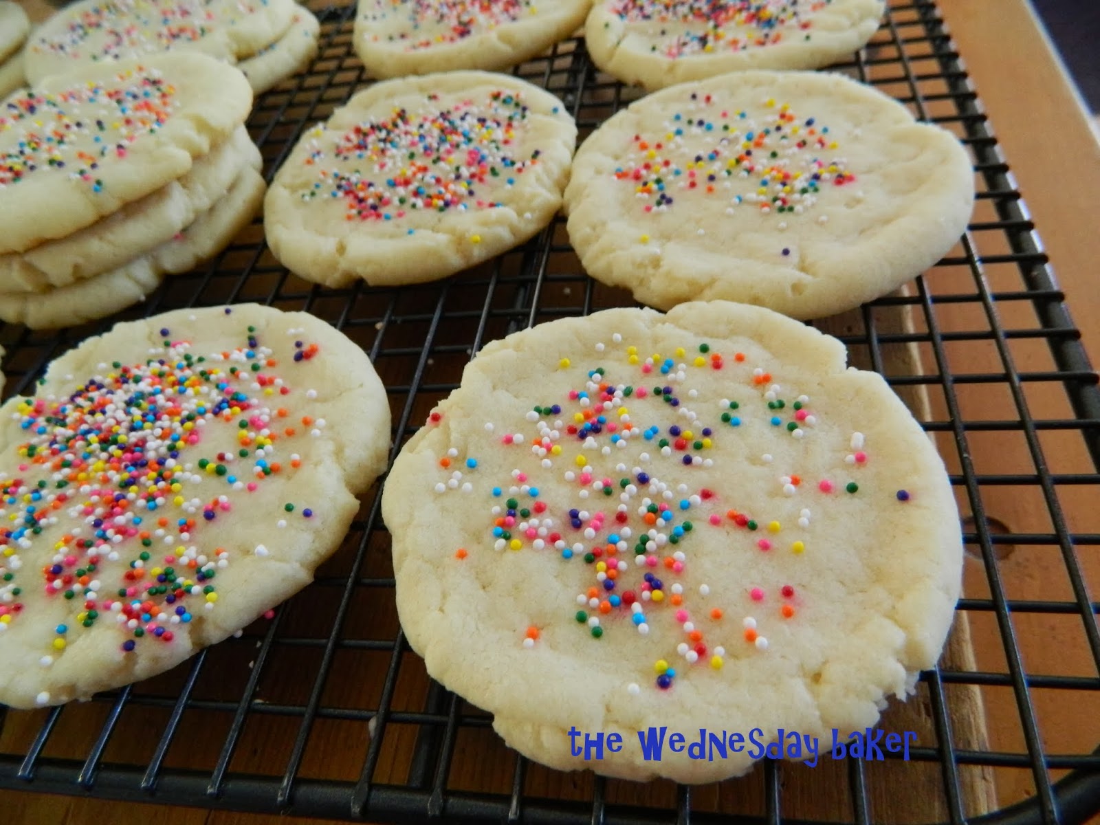 The Wednesday Baker VINEGAR SUGAR COOKIES