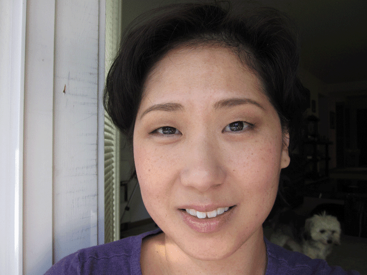 Japanese Eye Shadow Quad CanMake Perfect Brown Eyes tangerine's lifestyle journal of beauty