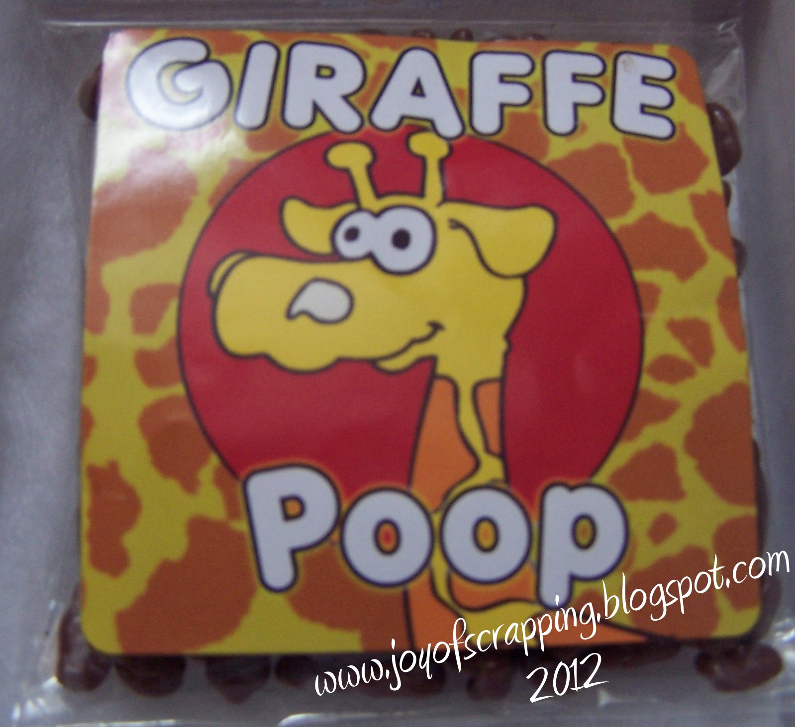 Giraffe Poop