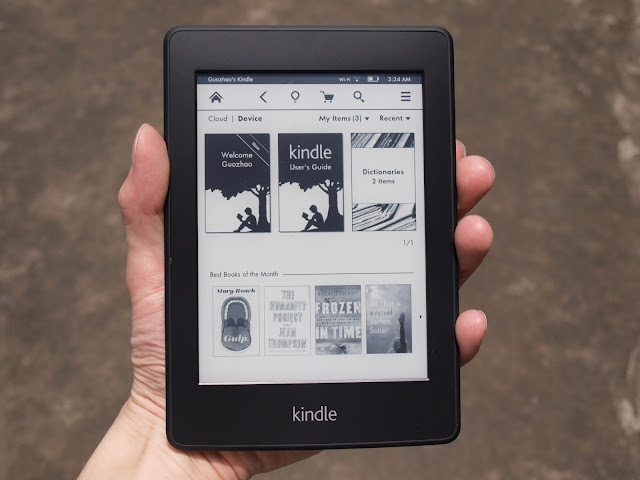 Amazon Kindle Paperwhite 電子書閱讀器開箱