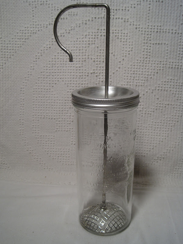 Cottage Cozy 1950's mayonnaise making...