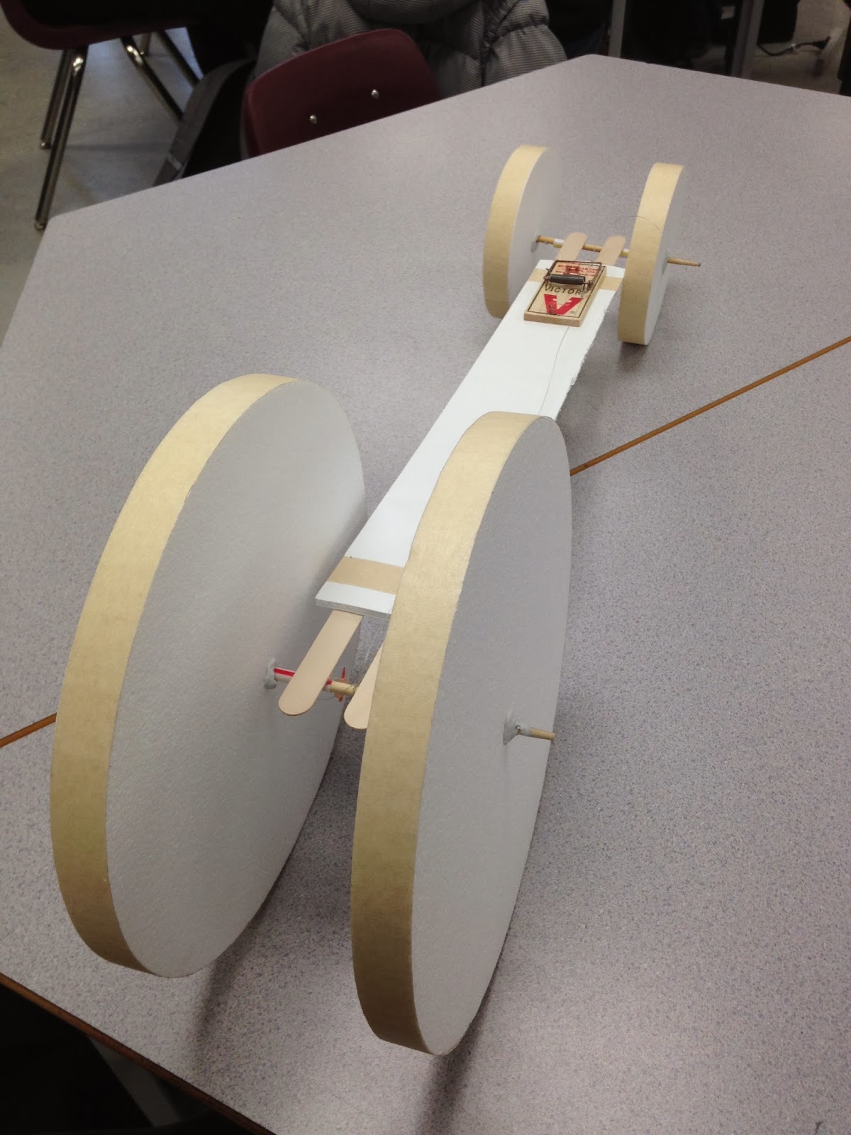 Following Physics 12 Physics Principles of a Mousetrap Car