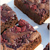 Raspberry-Spiked Brownies