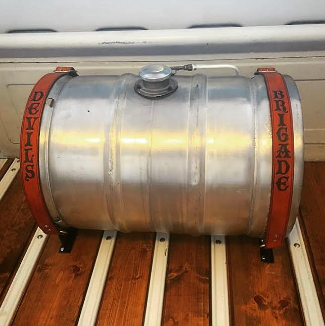 Custom Leather Straps For A Hot Rod Gas Tank Rusty Knuckles Motors