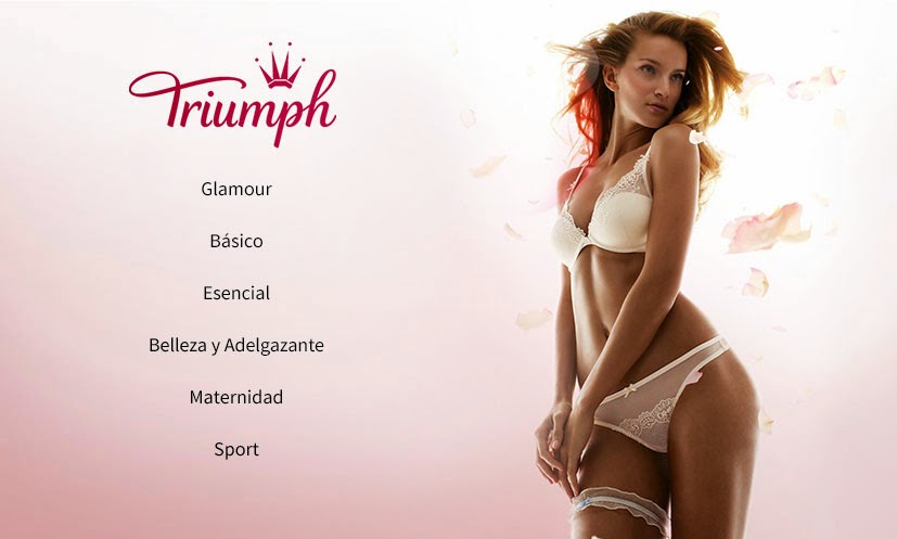 Oferta de lencería Triumph en octubre Secciones en oferta de ropa interior de la marca Triumph