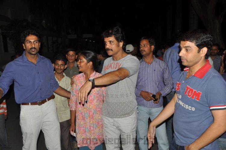 manam movie premiere show manam movie premiere show