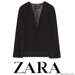 Queen Letizia Style ZARA Cape Jacket 