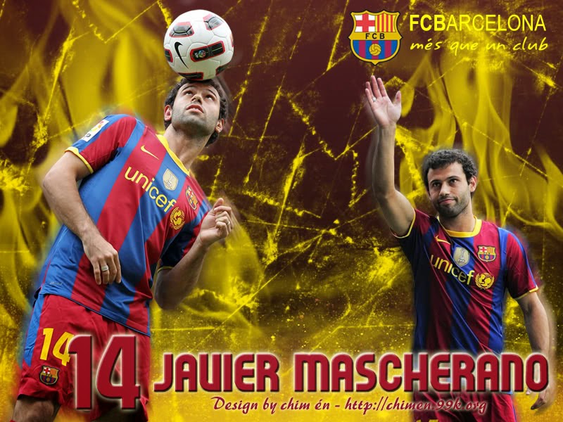 Javier Mascherano Fc Barcelona HD Wallpaper ~ Fc Barcelona ...