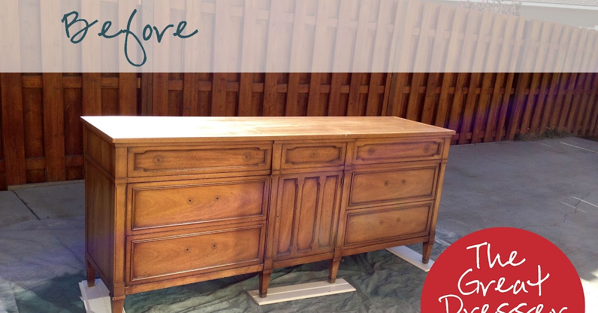 The Copycat Crafter The Redo {Headboard & Dresser}