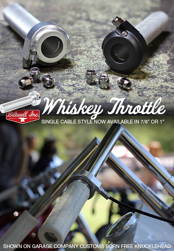 ChopCult New 7/8" Whiskey Throttle from Biltwell Inc.