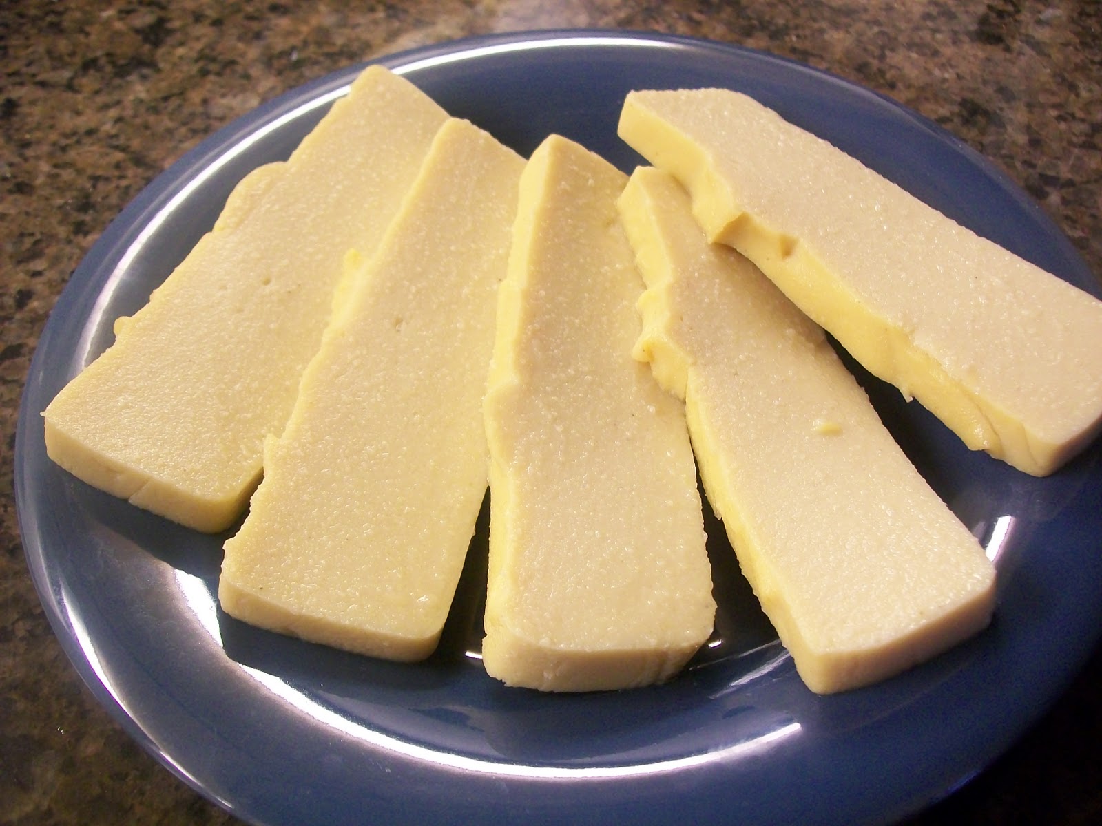 Living While Living Without Soy Free Homemade 'Tofu' (Burmese Chickpea