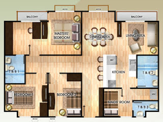 Asiana Oasis Paranaque, 4-bedroom Unit, Condominium for Sale in Paranaque, Filinvest