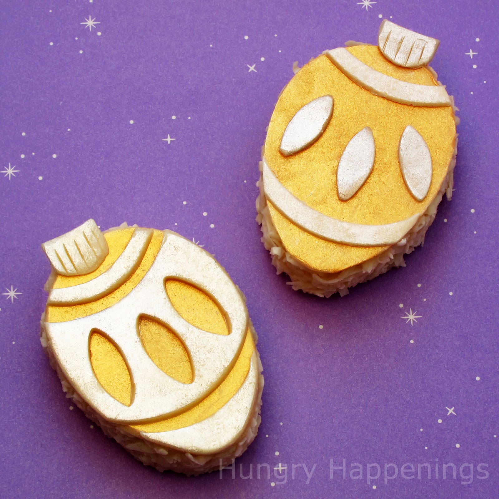 Coconut Creme Christmas Ornaments