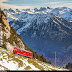 The World's Steepest Cogwheel Railway at Mount Pilatus