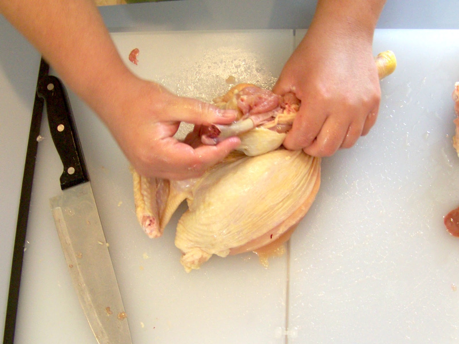 DIY Chicken Sausage, Part 1 Deboning the Chicken Community Chickens