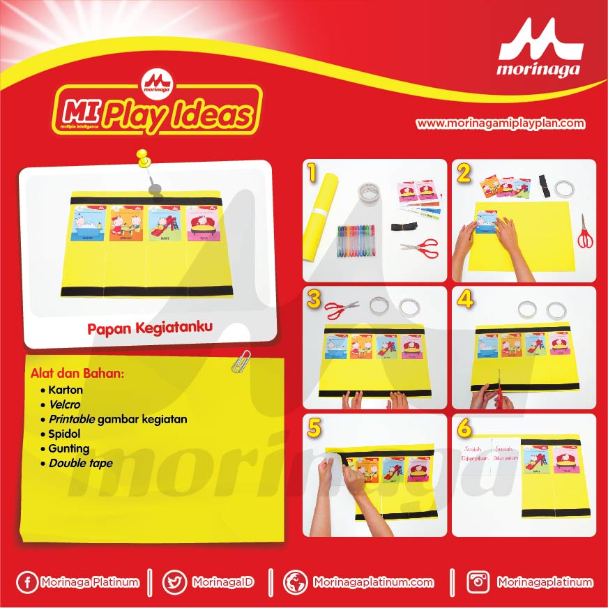 Morinaga MI Play Plan : Papan Kegiatanku ~ THE DYTAPUTRI