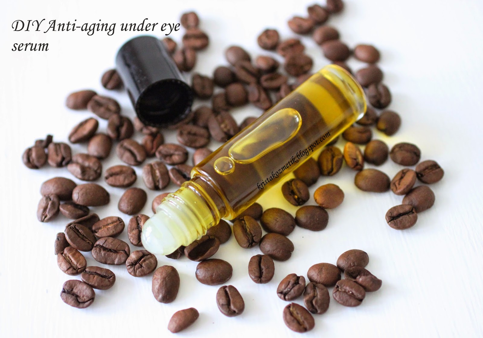 Krista Kozmetik DIY Yaşlanmaya karşı göz altı serumu / DIY Antiaging