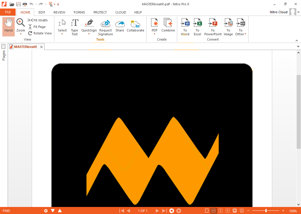 Nitro PDF Professional 9.5.3.8 Nitro PDF Professional 9.5.3.8