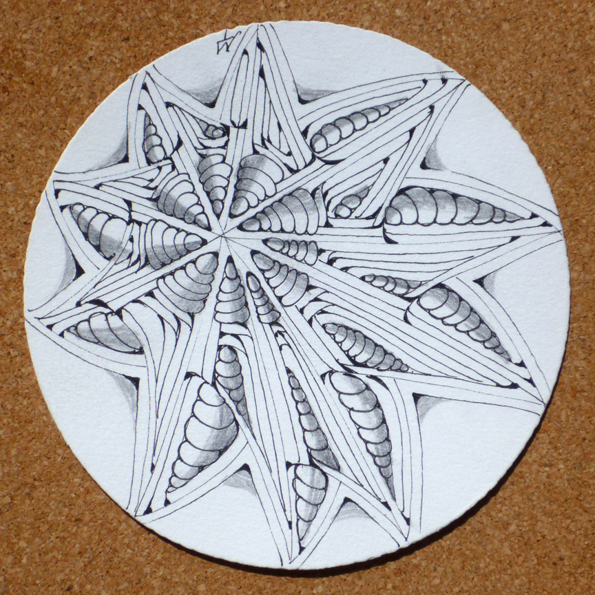 Zentangle Round and Round