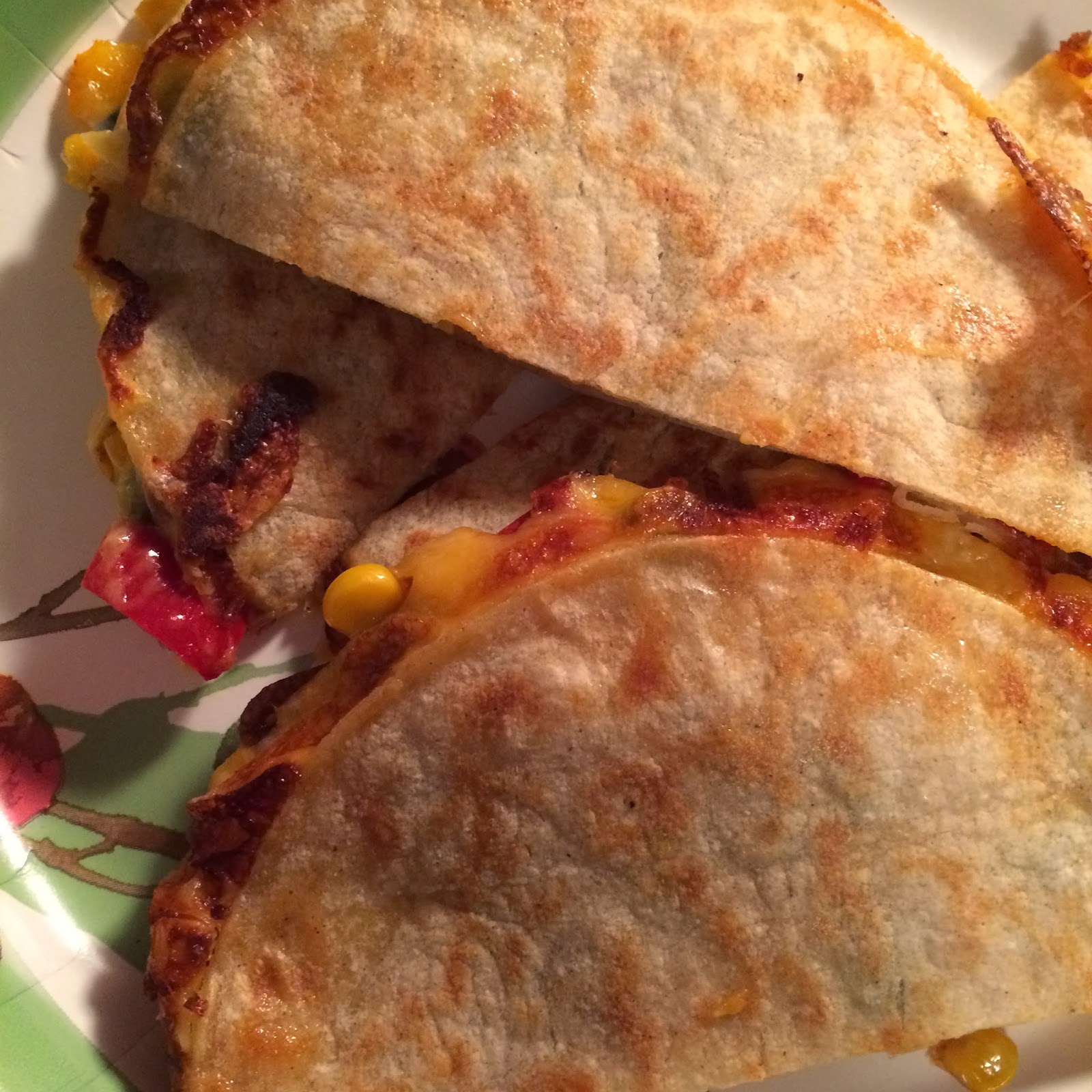 LIFE is better in PINK Meatless Quesadillas