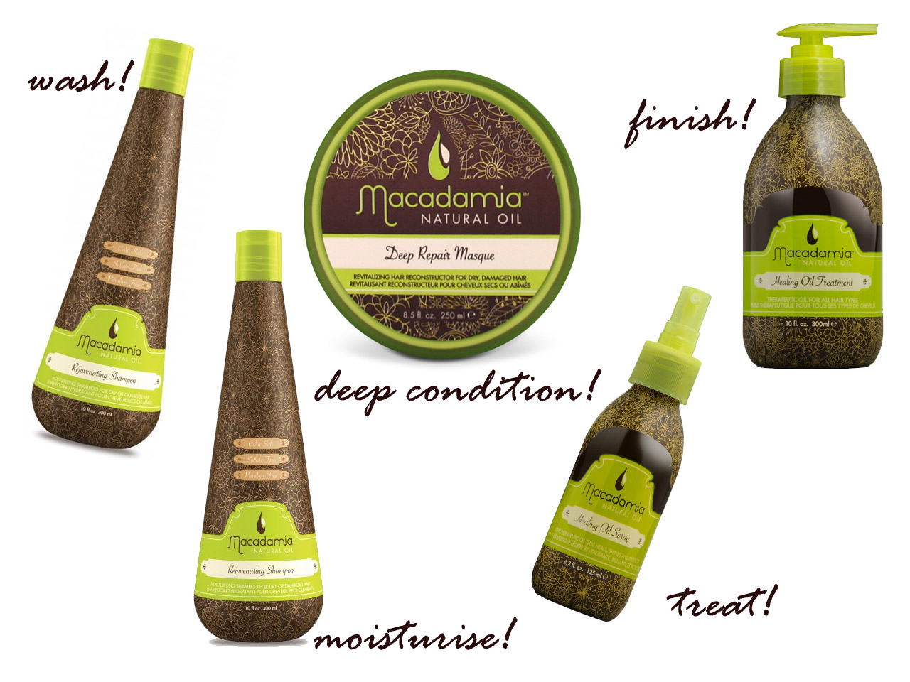 Macadamia Oil The Ultimate Hair Range!