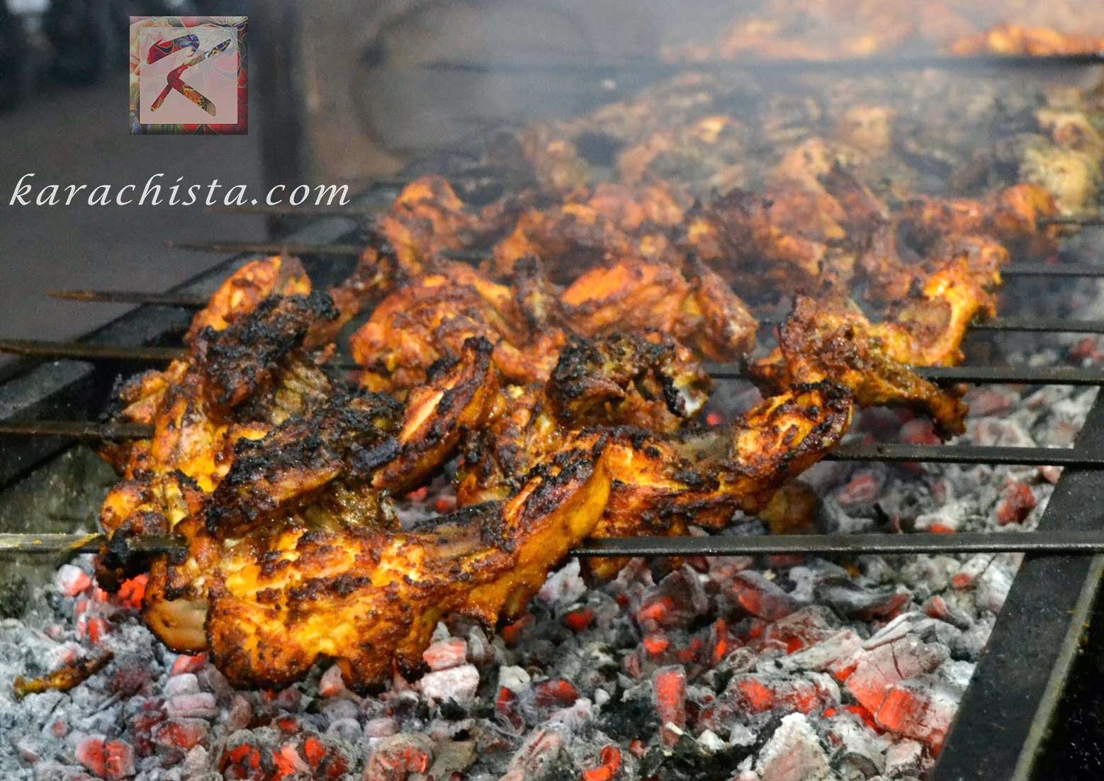 The best Pakistani restaurants in Karachi - Sheikh Abdul Ghaffar Kebab House Chicken Tikka at Sheikh Abdul Ghaffar Kebab House