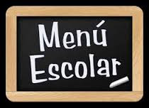 Menú escolar