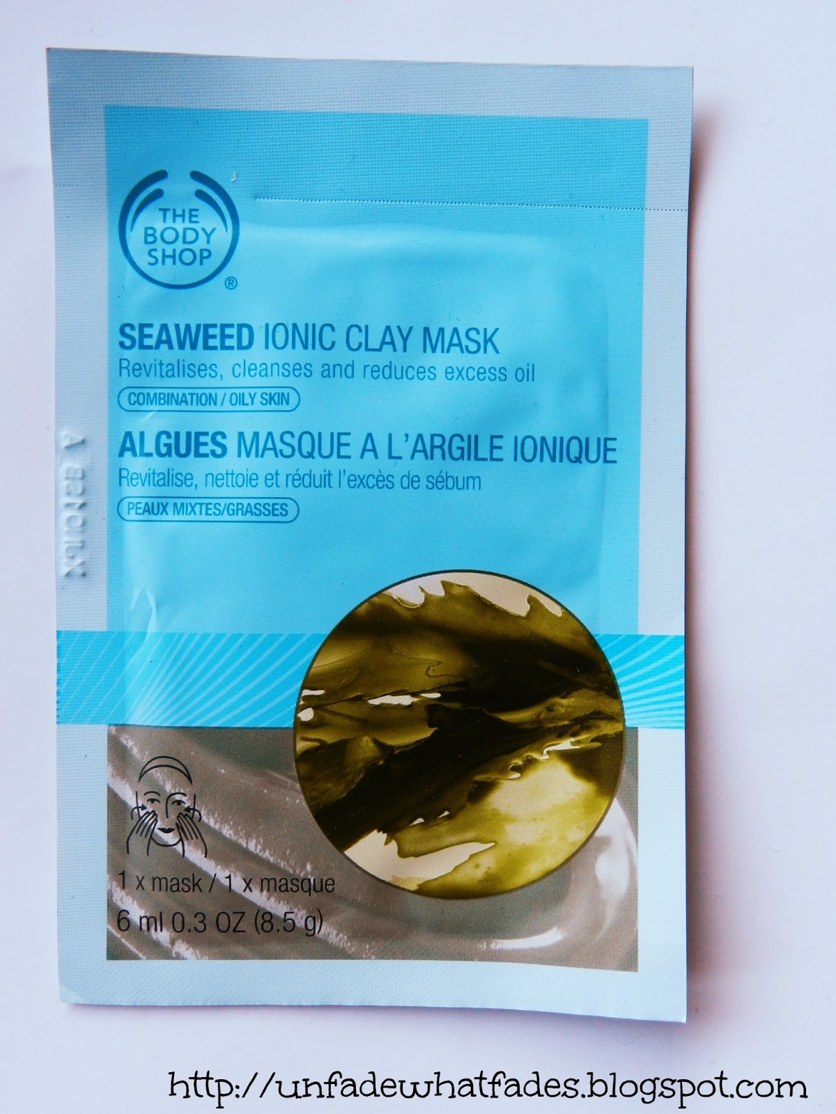 Unfade what fades The Body Shop Seaweed Ionic Clay Mask review