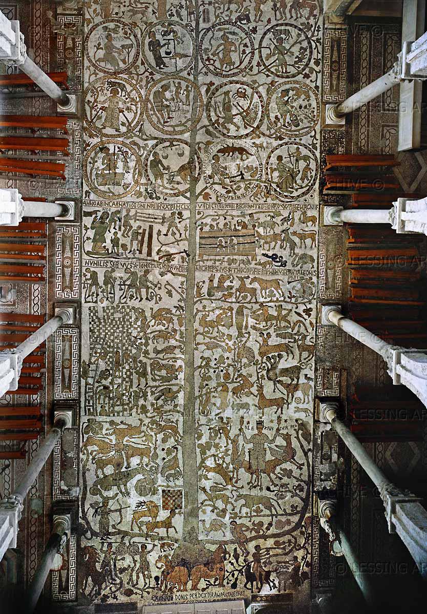 Daseyn Il Pavimento Della Cattedrale Di Otranto Allegoria