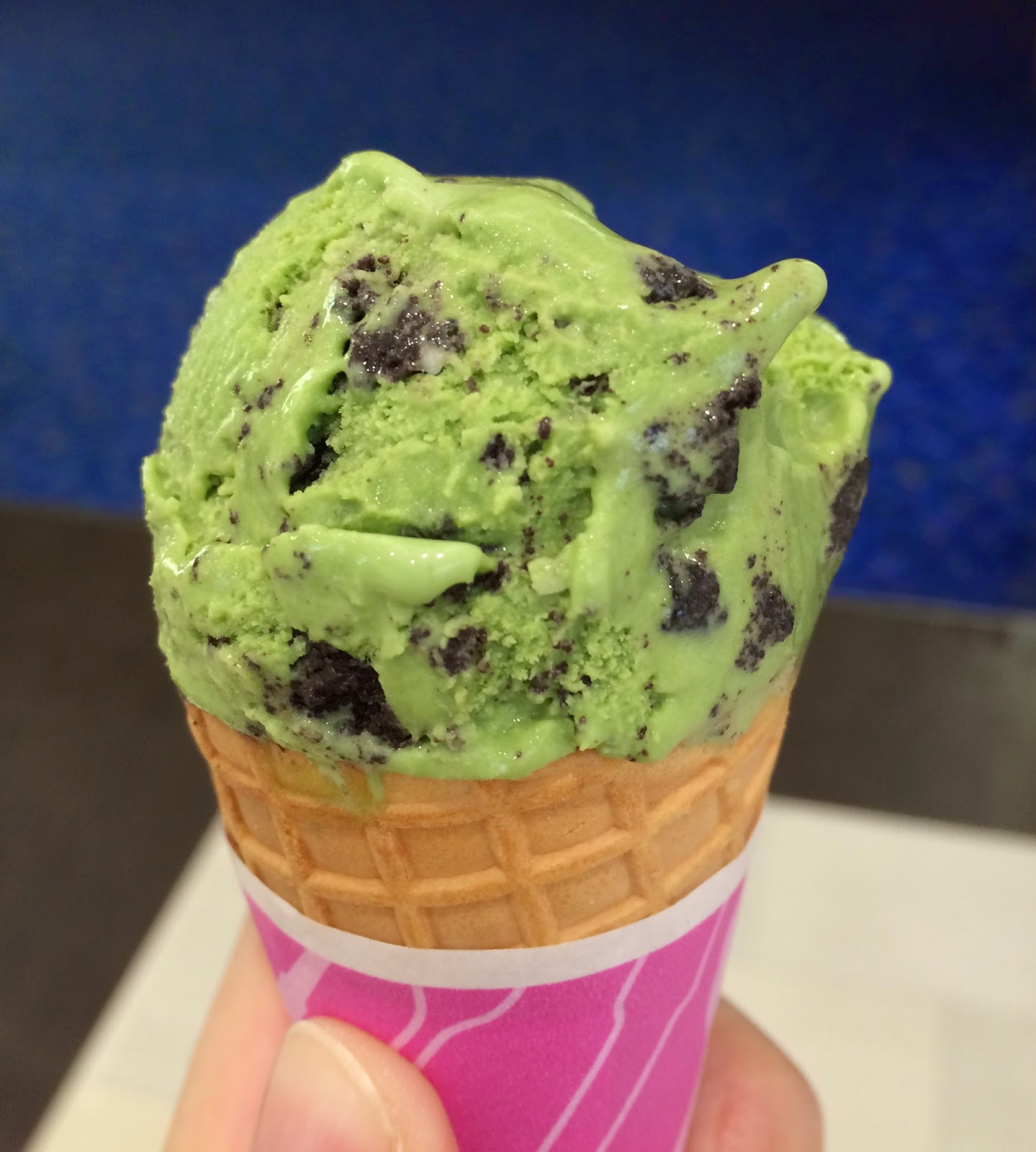 Oreo Matcha Ice Cream From Baskin Robbins / 31アイスのオレオ抹茶 アイスクリーム I'm