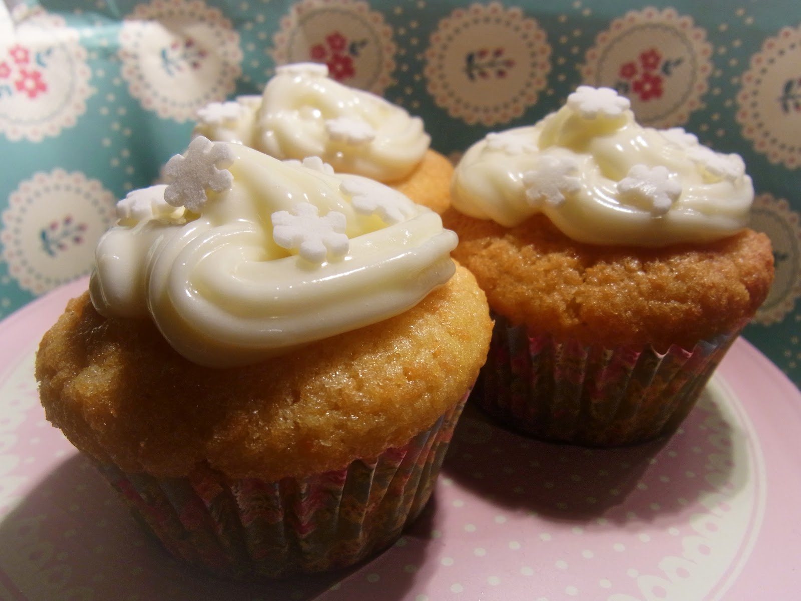 Mi Querido Cupcake... Cupcakes de zanahoria con frosting de queso crema