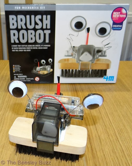GIVEAWAY and Review Brush Robot from The Toadstool