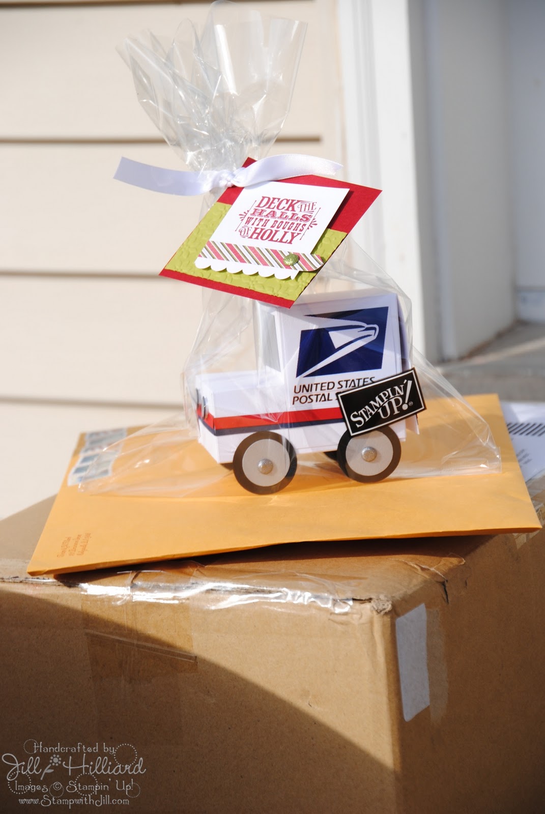 Getting My Gift on Day 1- the mailman – Jill's Card Creations